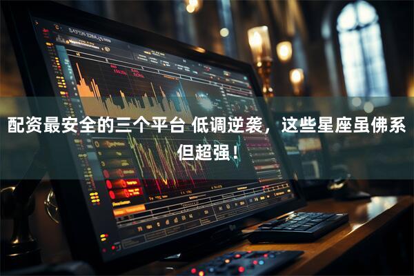 配资最安全的三个平台 低调逆袭，这些星座虽佛系但超强！